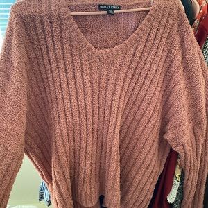 Mauve sweater - plus size